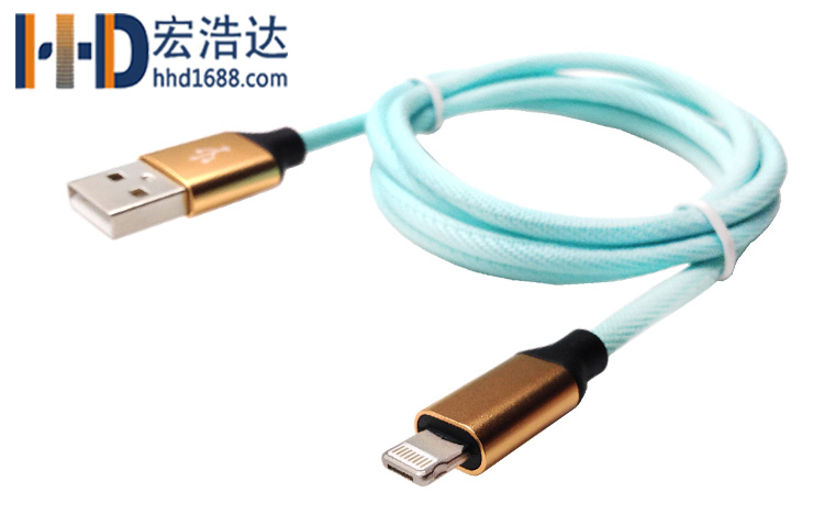 宏浩達(dá)廠家直銷蘋果7手機(jī)數(shù)據(jù)線安卓數(shù)據(jù)線二合一手機(jī)充電線專業(yè)定制