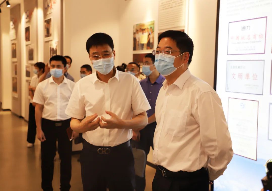 溫州市委常委、市紀委書記、市監(jiān)委主任張建明蒞臨通力科技調研